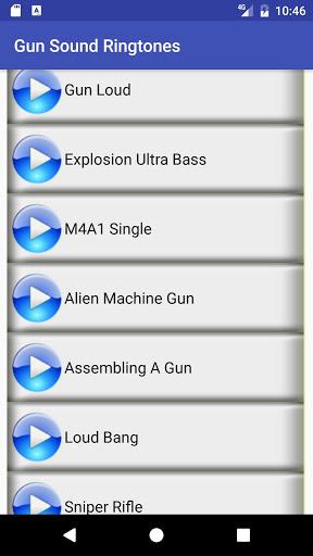 Gun Sound Ringtones - عکس برنامه موبایلی اندروید