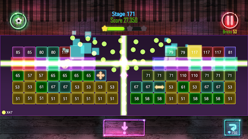 Bricks Melody Balls - Gameplay image of android game