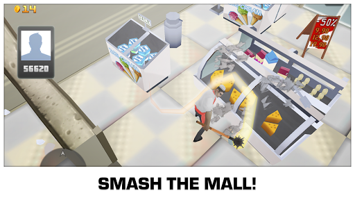 Smash the Mall - Stress Fix! - Gameplay image of android game