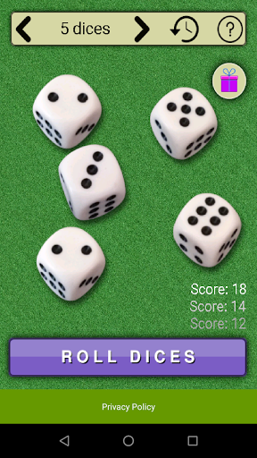 Virtual Dices - عکس بازی موبایلی اندروید
