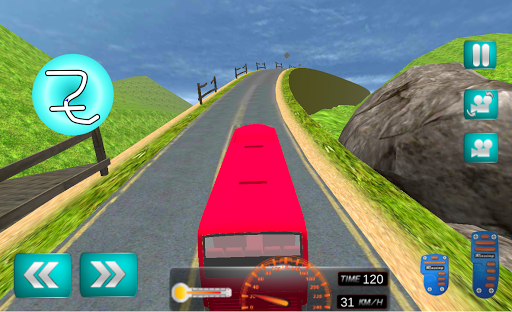 Bus Driving Hill Station Sim - عکس بازی موبایلی اندروید