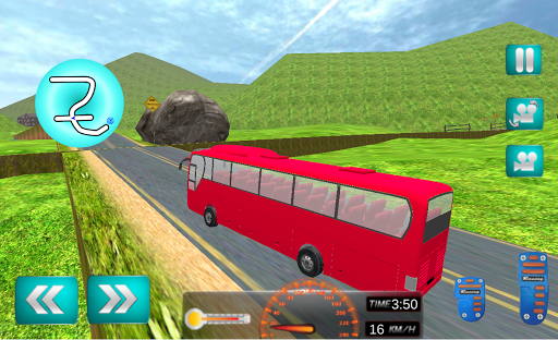 Bus Driving Hill Station Sim - عکس بازی موبایلی اندروید