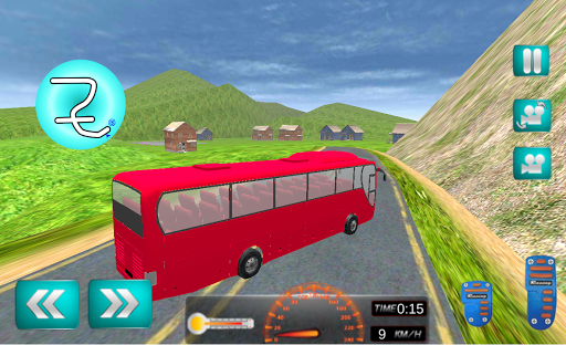 Bus Driving Hill Station Sim - عکس بازی موبایلی اندروید