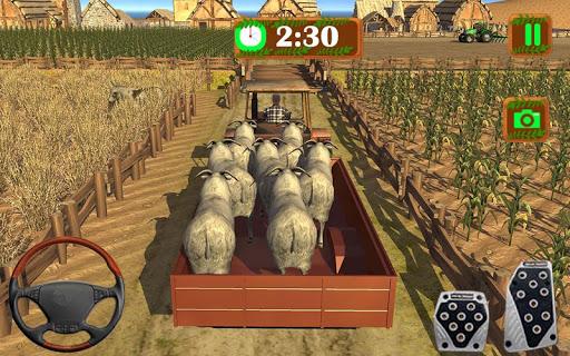 Farm Transport Tractor Driver - عکس بازی موبایلی اندروید