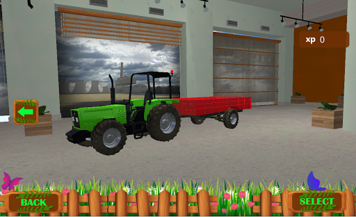 Farm Transport Tractor Driver - Gameplay image of android game