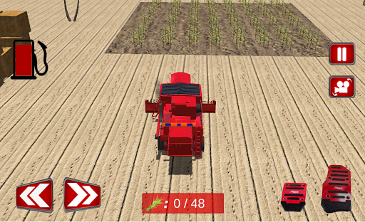 Farmer Tractor - Gameplay image of android game