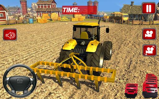 Farmer Tractor - Gameplay image of android game