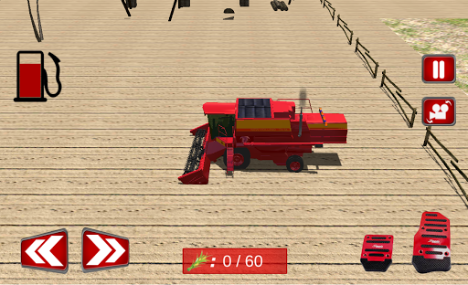 Farmer Tractor - Gameplay image of android game