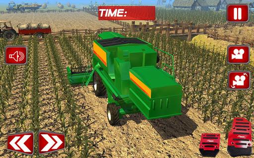 Farmer Tractor - Gameplay image of android game