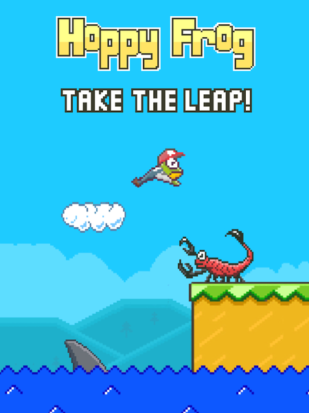 Hoppy Frog - Gameplay image of android game