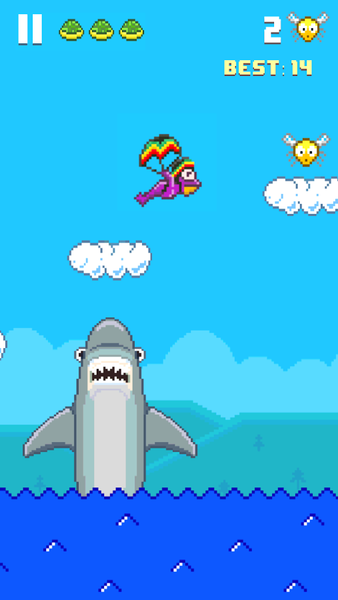 Hoppy Frog - Gameplay image of android game