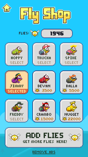 Hoppy Frog - Gameplay image of android game