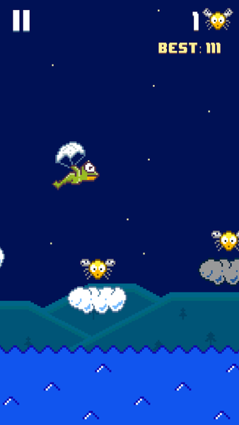 Hoppy Frog - Gameplay image of android game