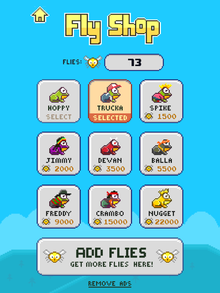 Hoppy Frog - Gameplay image of android game