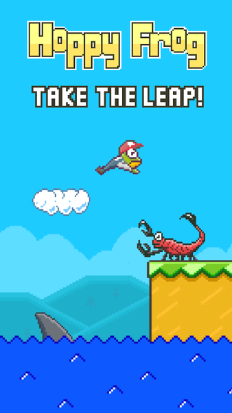 Hoppy Frog - Gameplay image of android game