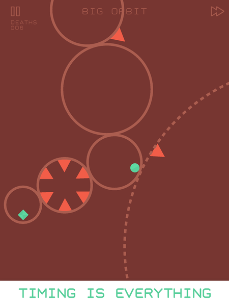 Orbits - Gameplay image of android game