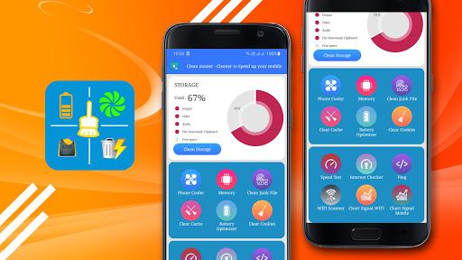 Clean master - Cleaner to Speed up your mobile - عکس برنامه موبایلی اندروید