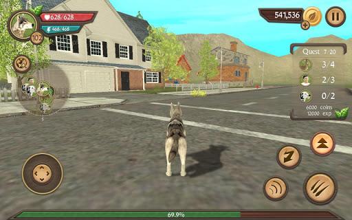 Dog Sim Online: Raise a Family - Gameplay image of android game