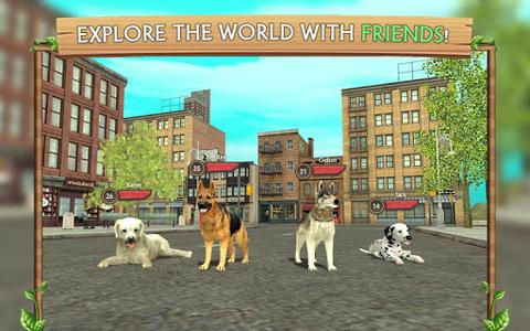 Dog Sim Online: Raise a Family - Gameplay image of android game