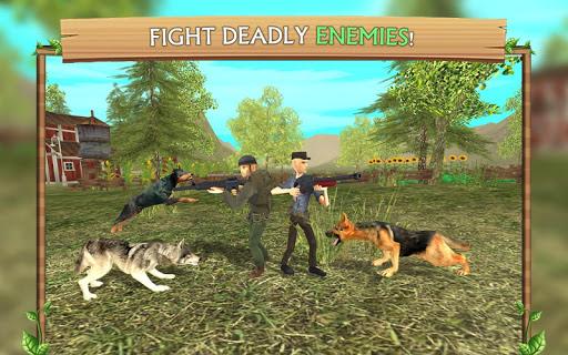 Dog Sim Online: Raise a Family - Gameplay image of android game