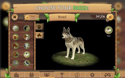 Dog Sim Online: Raise a Family - Gameplay image of android game