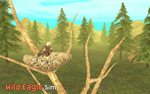 Wild Eagle Sim 3D - Gameplay image of android game