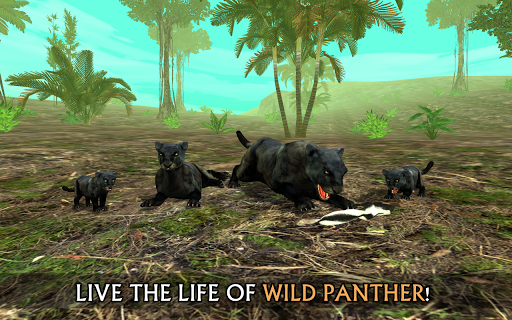 Wild Panther Sim 3D - Gameplay image of android game