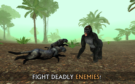 Wild Panther Sim 3D - Gameplay image of android game