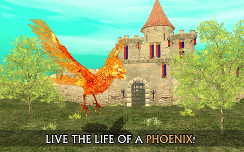 Phoenix Sim 3D - Gameplay image of android game