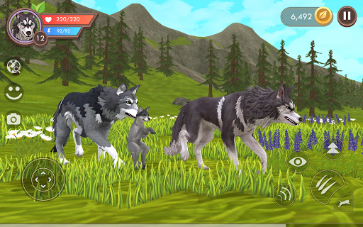 WildCraft: Animal Sim Online - Gameplay image of android game