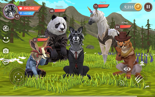 WildCraft: Animal Sim Online - Gameplay image of android game