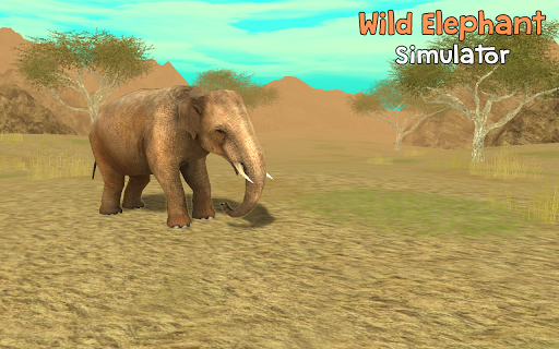 Wild Elephant Sim 3D - Gameplay image of android game