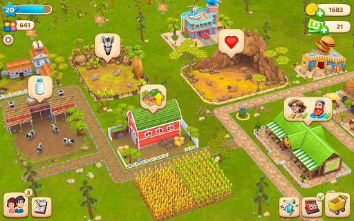 Animal Garden: Zoo Farm Merge - عکس بازی موبایلی اندروید