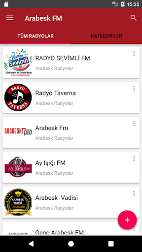Arabesk Radyolar - Image screenshot of android app