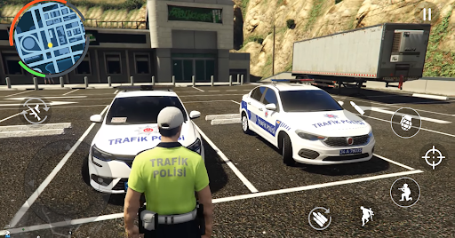 Police Car Simulator Crime - Gameplay image of android game