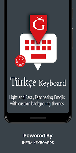 Turkish Keyboard by Infra - عکس برنامه موبایلی اندروید