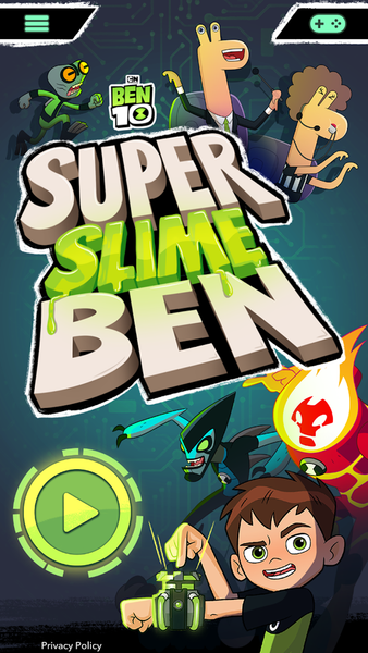 Ben 10 - Super Slime Ben - Gameplay image of android game