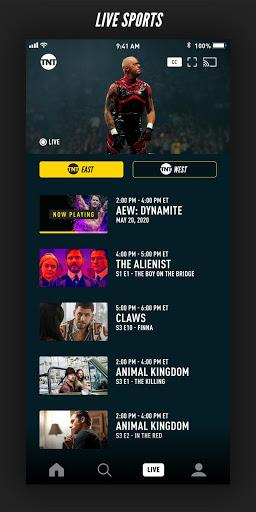 Watch TNT - عکس برنامه موبایلی اندروید