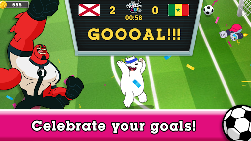 Toon Cup - Football Game - Gameplay image of android game