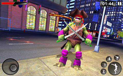 Ninja Hero Adventure: Ninja Rope Hero Game - Gameplay image of android game