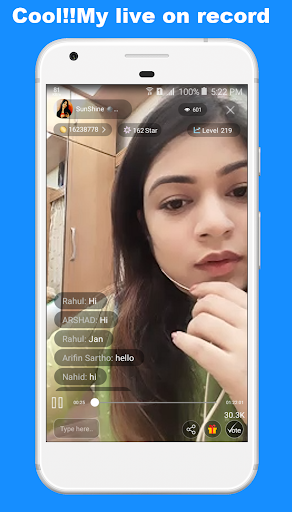 Live recorder - Live screen record with audio - عکس برنامه موبایلی اندروید