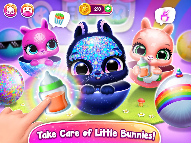 Bunnsies - Happy Pet World - عکس بازی موبایلی اندروید