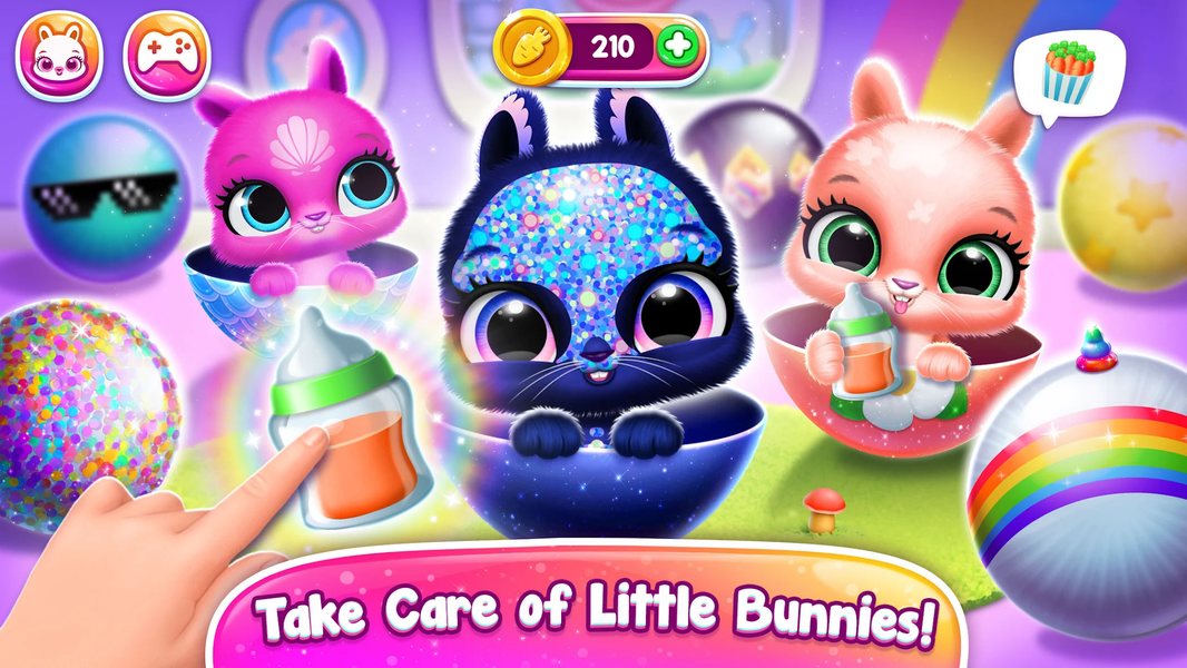 Bunnsies - Happy Pet World - عکس بازی موبایلی اندروید