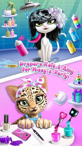 Cat Hair Salon Birthday Party - Gameplay image of android game