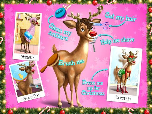 Christmas Animal Hair Salon 2 - Gameplay image of android game