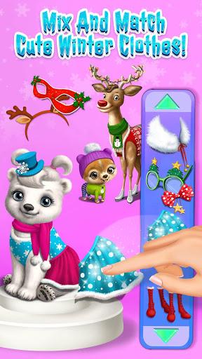 Christmas Animal Hair Salon 2 - Gameplay image of android game