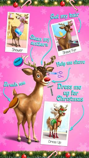 Christmas Animal Hair Salon 2 - Gameplay image of android game