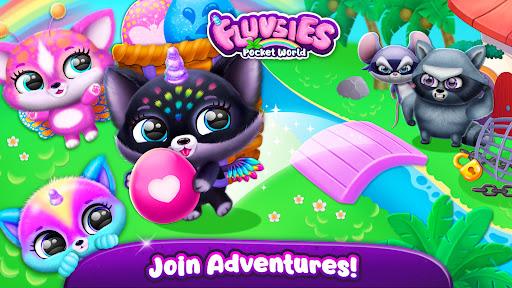 Fluvsies Pocket World - Gameplay image of android game