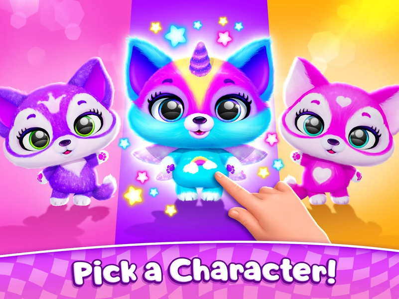 Fluvsies Racing - Gameplay image of android game