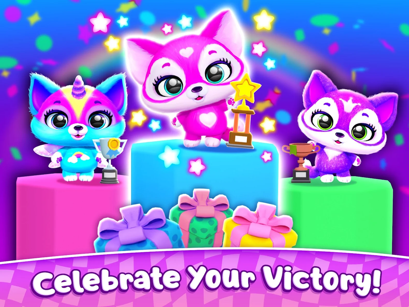 Fluvsies Racing - Gameplay image of android game